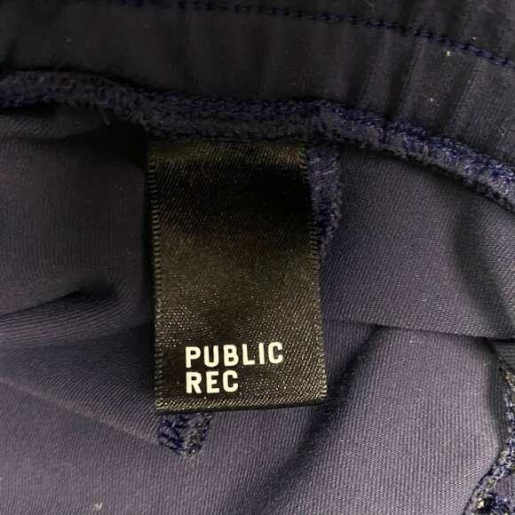 Public Rec All Day Everyday Jogger Pants Men's 34 x 32 Navy Blue Drawstring - Picture 8 of 14